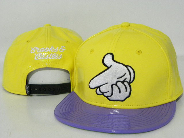 Crooks and Castles leather Hat DD5